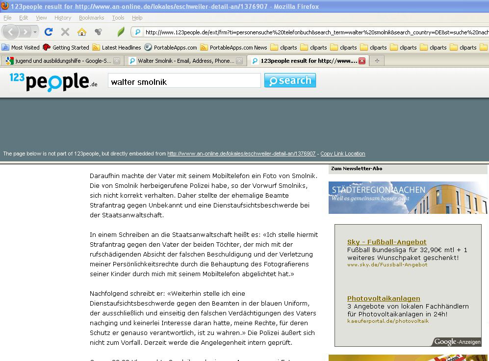 Screenshot 3 Aachener Nachrichten Blausteinsee